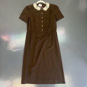 Leslie Fay Brown Dress